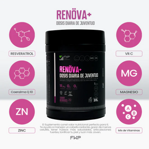 RENOVA ULTRA 3 EN 1 (Colágeno, Resveratrol y Q10 //DELIVEY GRATIS